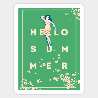 Hello Summer Magnet